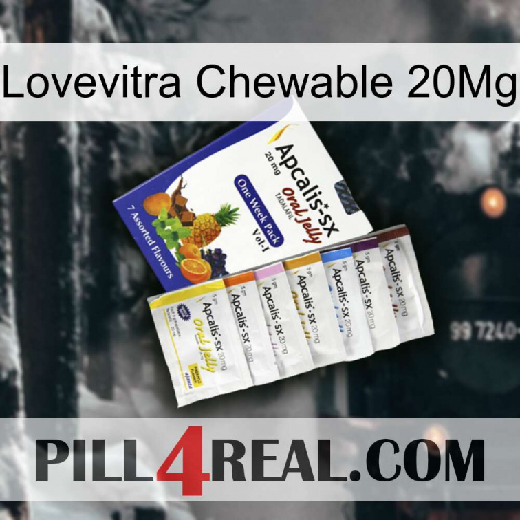 Lovevitra Chewable 20Mg 11